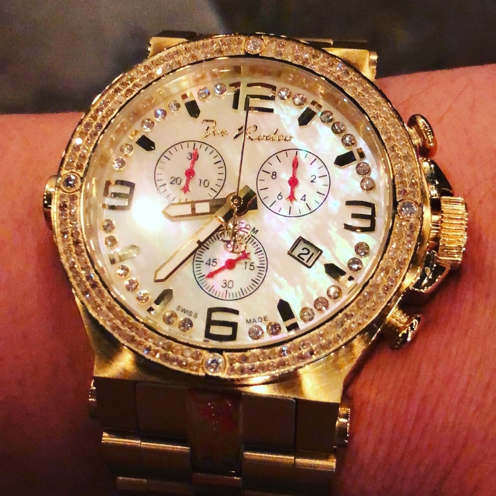 Men’s Joe Rodeo Phantom Diamond Watch 2.30 Carata